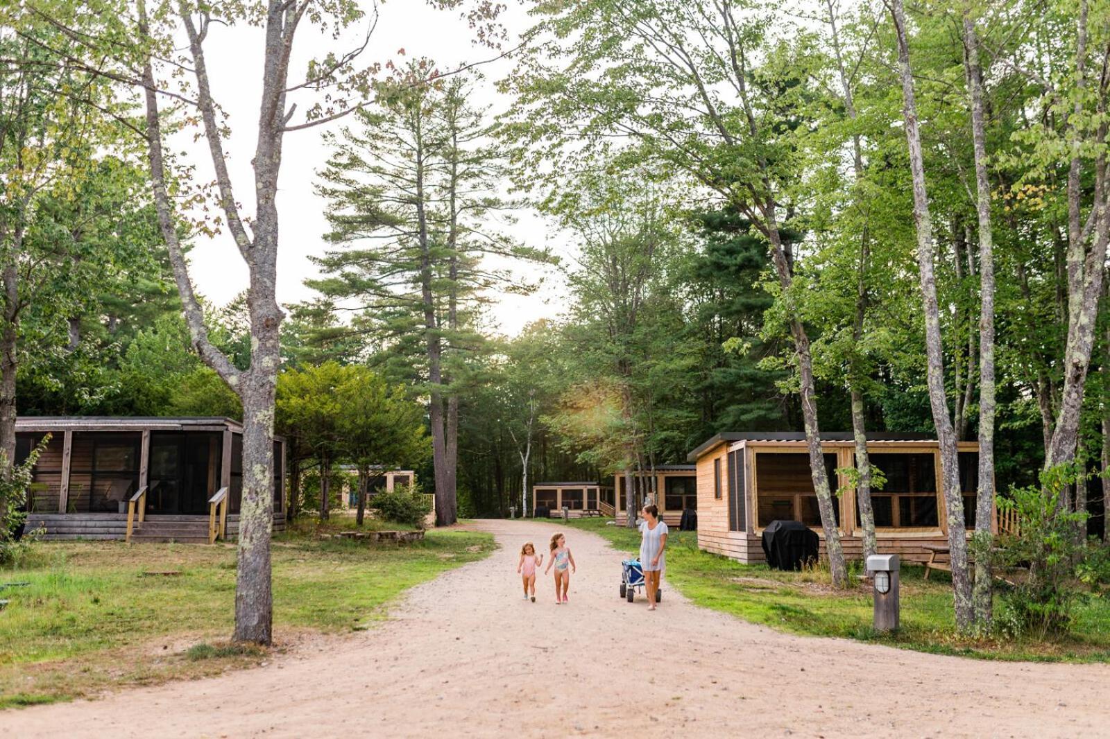 Huttopia Southern Maine Sanford Esterno foto